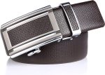 Mio Marino Classic Ratchet Belt - Premium Leather - 1.38 Wide - Adjustable Buckle - Image 7